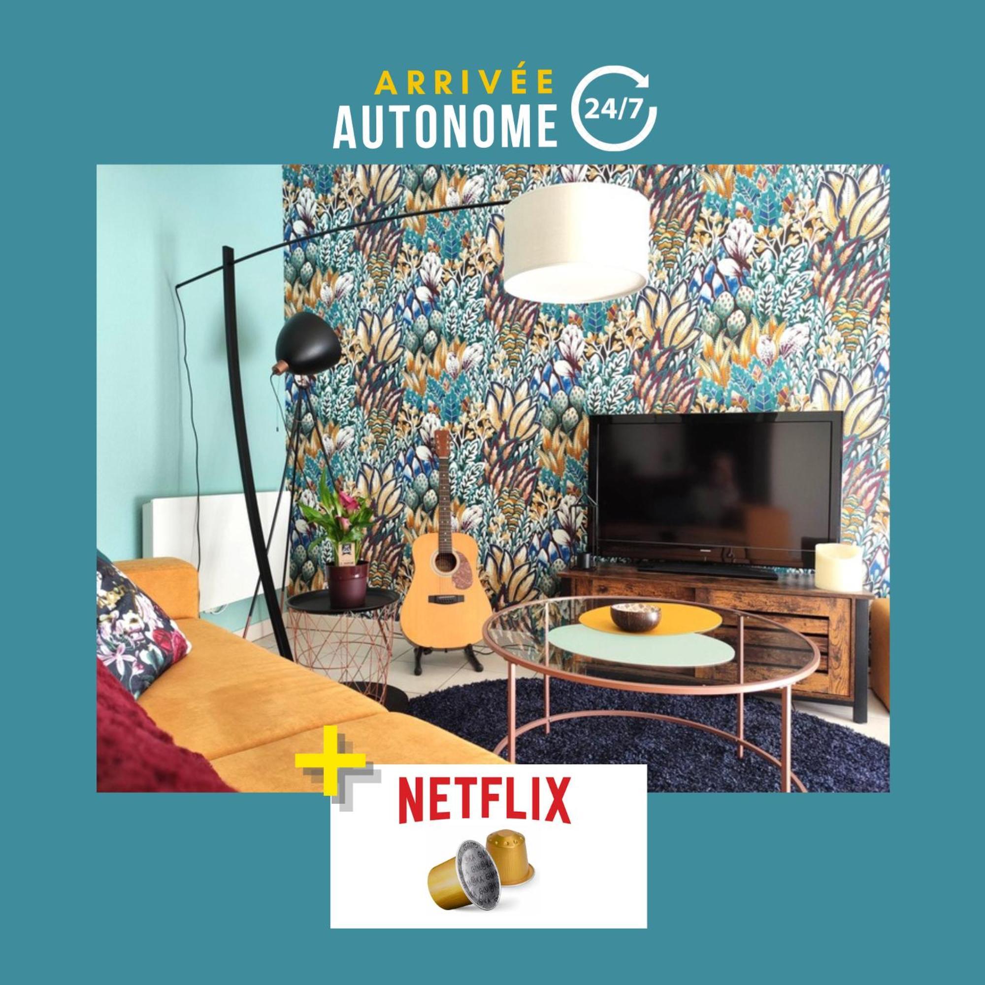 Superbe Cosy, Balcon, Arrivee Autonome Apartment *